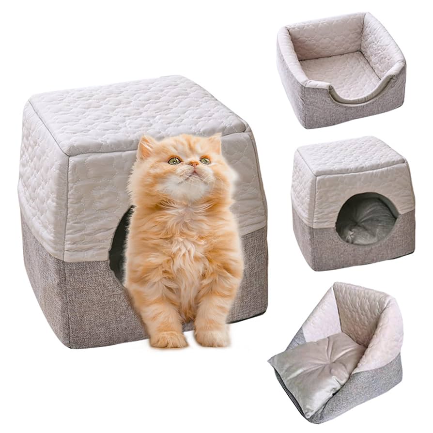 猫ハウス　ベット Amazon | ペットハウス ペットベッド 猫 ハウス 猫ベッド 犬小屋