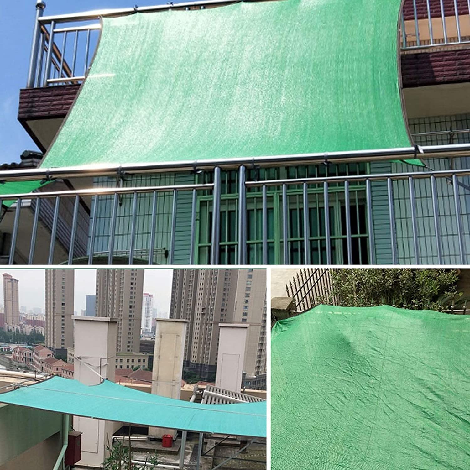 Navagraha UV Stabilized 75% Sunlight Protection Green Shade Net/Agriculture (Agro) Net for Farm, Balcony, Garden,Terrace,Car Parking,Construction Sites and Much More(Glossy Green (20 Ft × 10 Ft) (B0C74GR66Y) Amazon Price History, Amazon Price Tracker