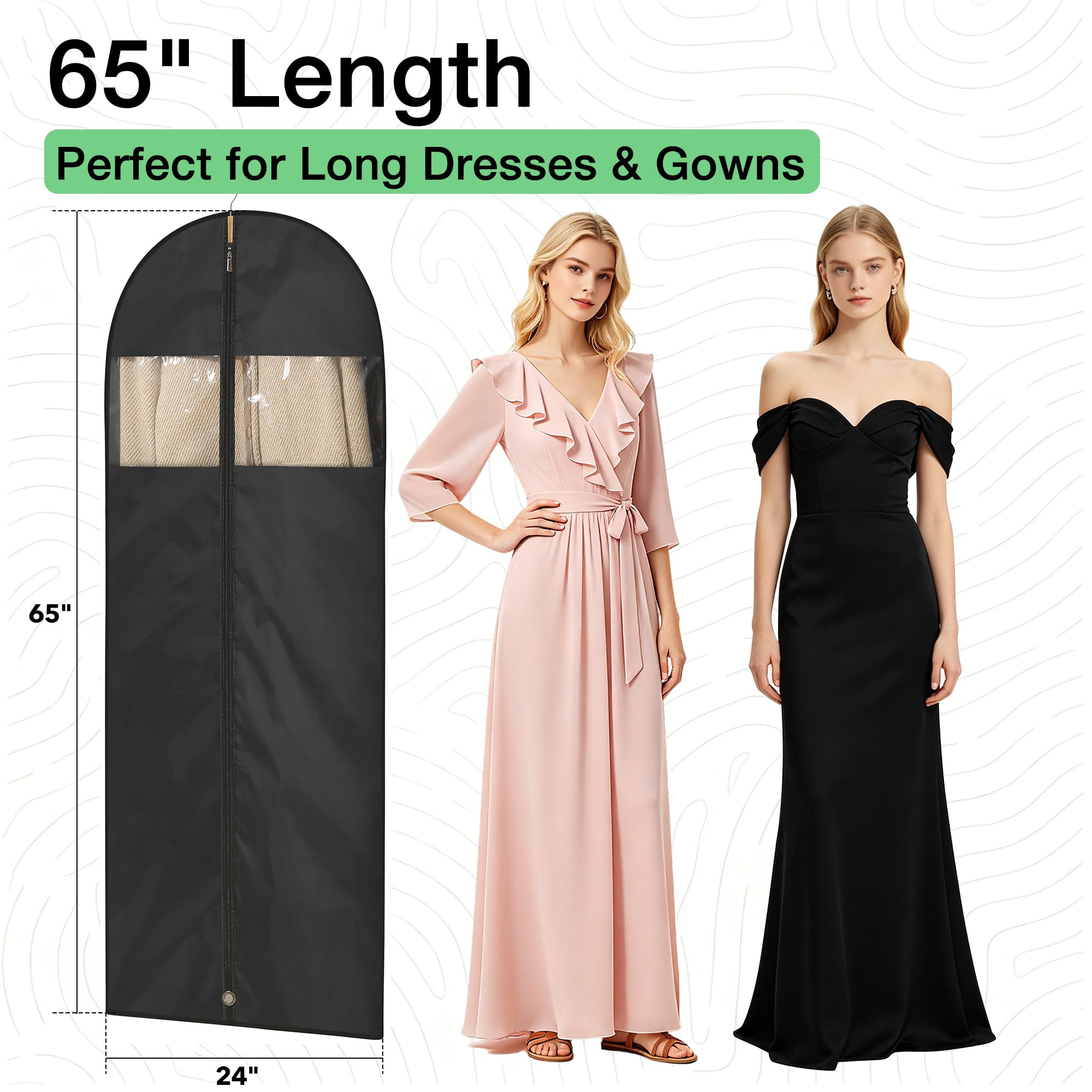 dress cover Moucas Bags for Gowns, 65
