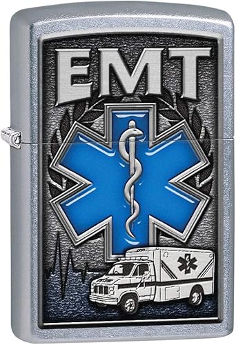 Zippo Encendedor: EMT, ambulancia - Street Chrome 80750