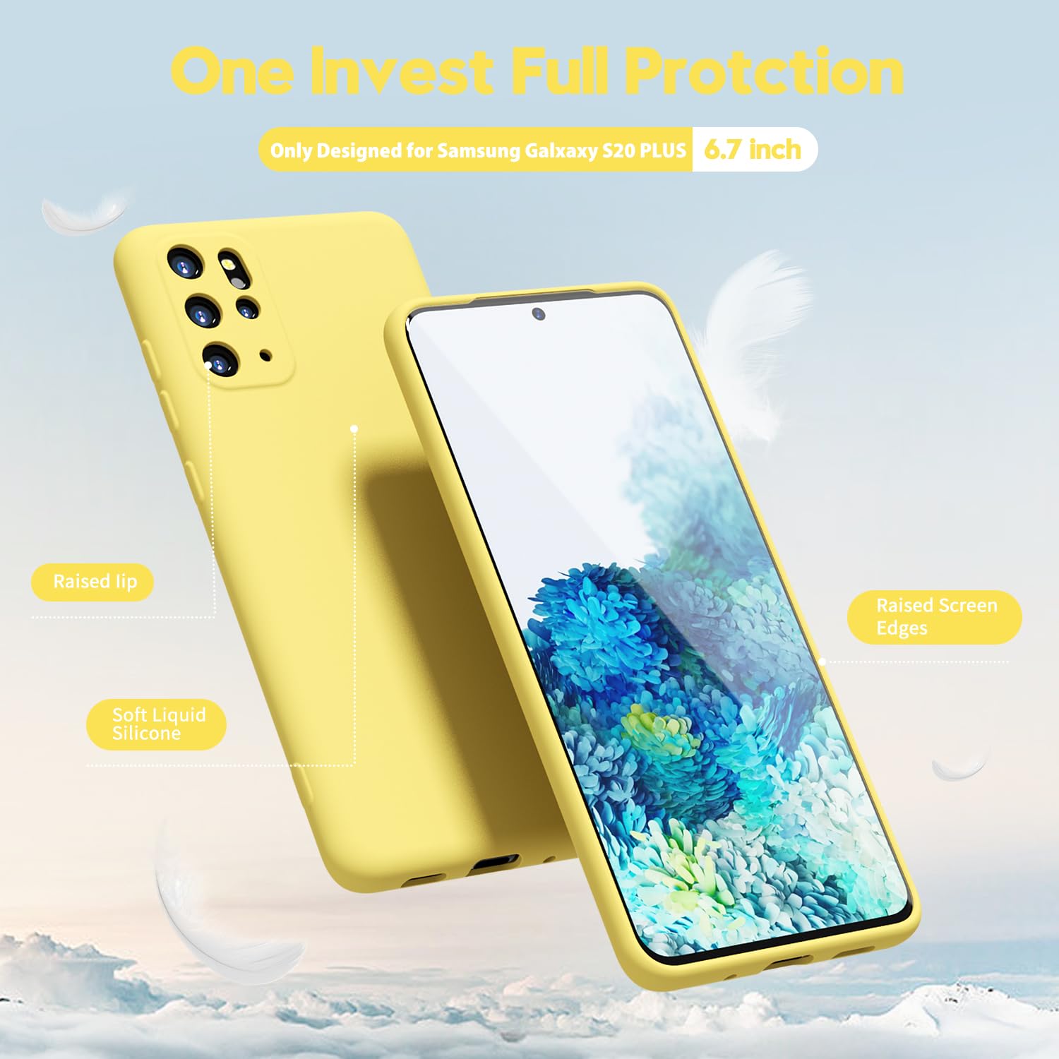 oakxco for Samsung Galaxy S24 Ultra Phone Case Liquid Silicone, Thin Slim Soft Rubber Gel TPU Plain Simple Cover for Women Girl Cute, Matte Solid Color, Brown Khaki Nude — view 14