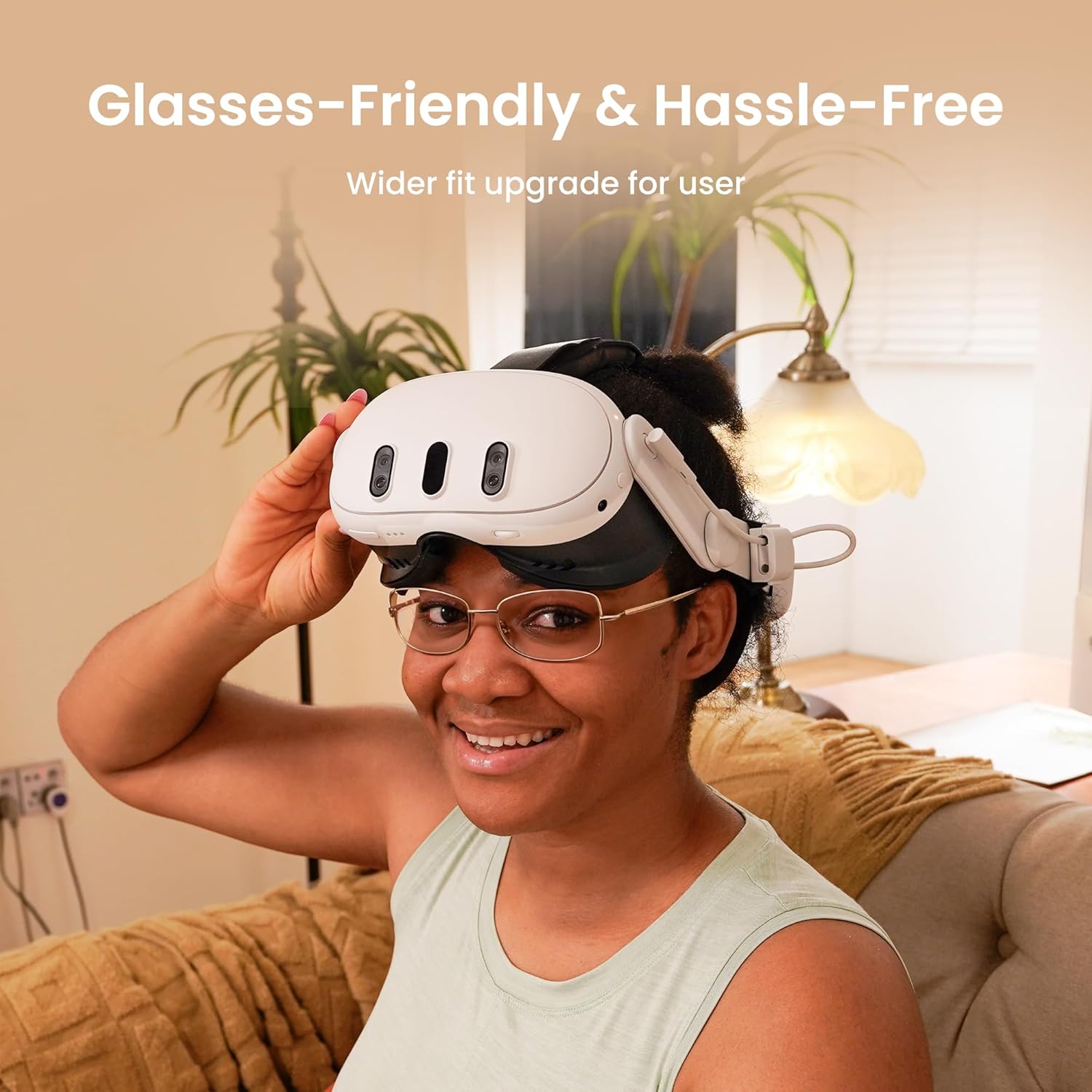 KIWI design V3 Facial Interface,2 Face Pads Compatible with Meta/Oculus Quest 3 Accessories, NOT for Quest 3S - Image 8