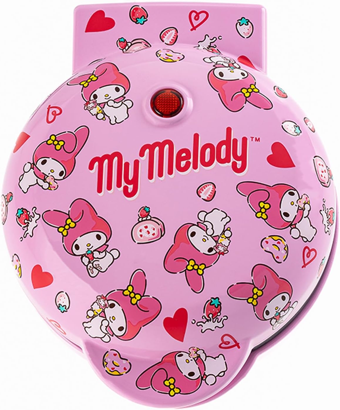 Uncanny Brands Hello Kitty My Melody Mini Waffle Maker - Cook With Your Favorite Bunny Character