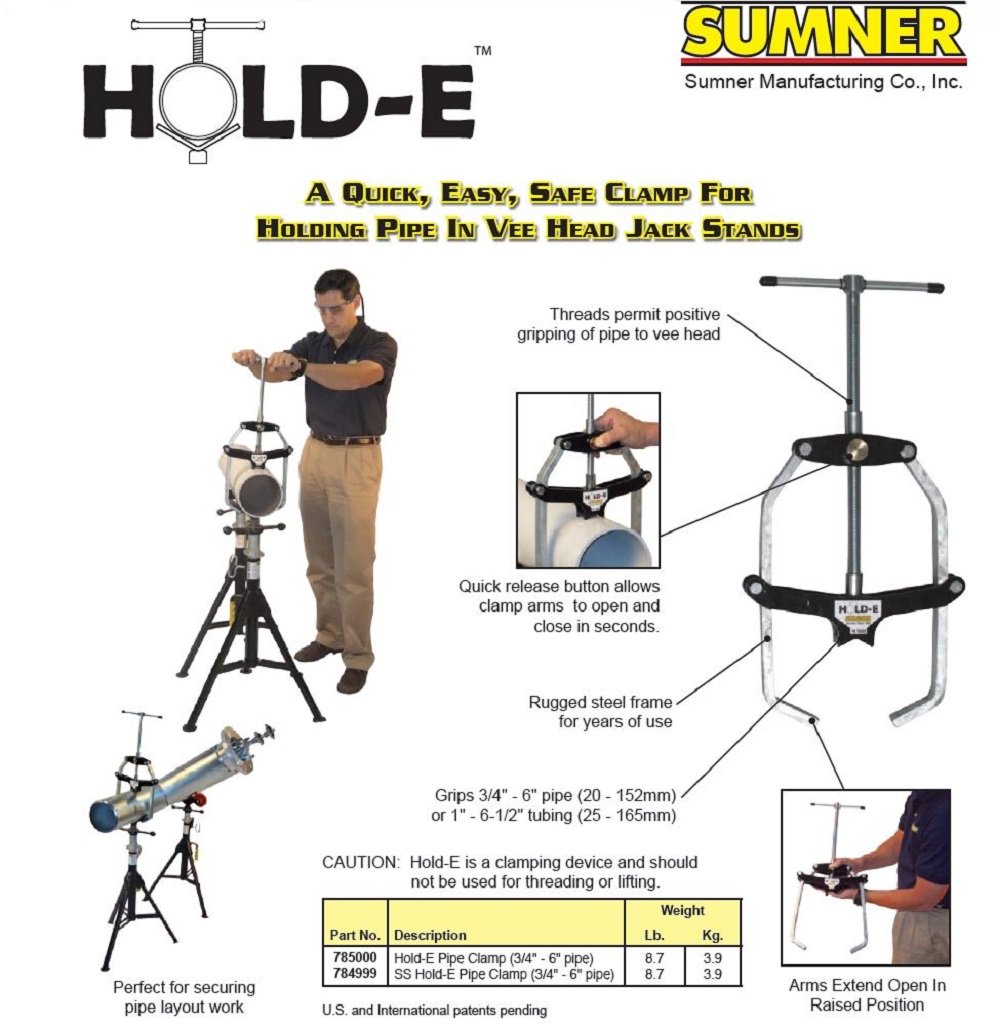 Pipe Clamp, Hold-E