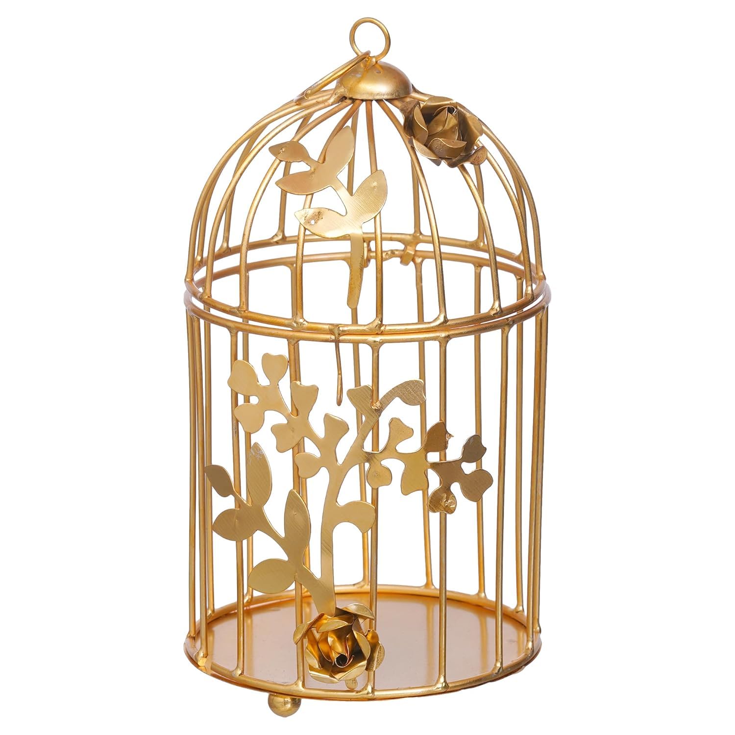 Gold Plated Colour tealight Candle Holder with Flower Vine- Diwali Candle Holder- Diwali Decorations Items for Home Decor Visit The Webelkart Store (6 pcs)-image-32