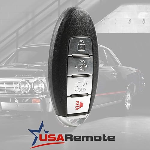 Miniatura 2 de Compatible con 2014 2015 2016 2017 Nissan Rogue Smart Key Fob Keyless Entry Remote (KR5S180144106)