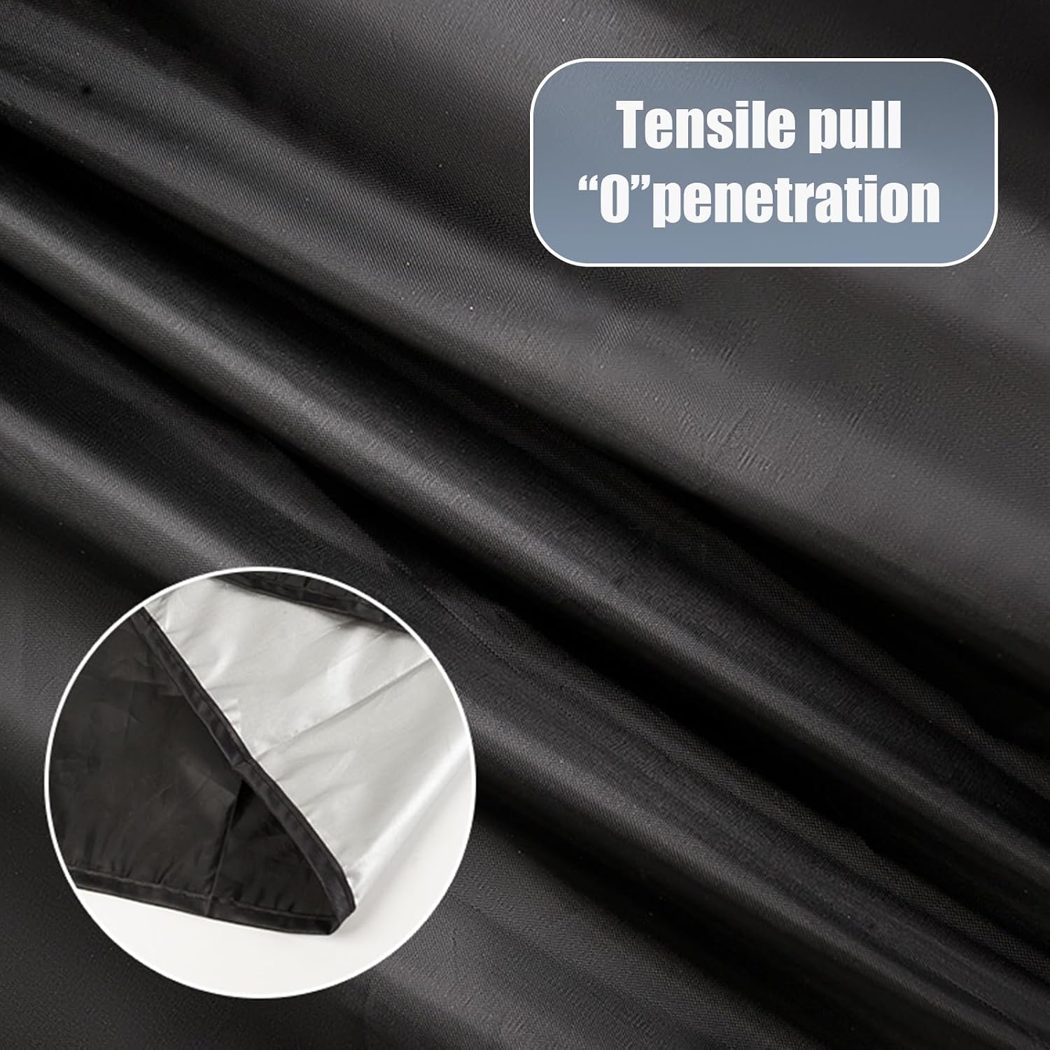 Car Windshield Cover for Ice and Snow, Against Frost Ice and Snow Easy Installation Front Windshield Cover, 190T Silver Coated Cloth Double-sided Protective Auto Cover, Universal for Cars (Silver)