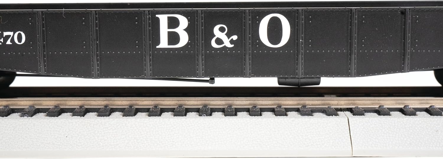 Bachmann Trains - 50'6" Drop-END Gondola -Baltimore & Ohio - HO Scale