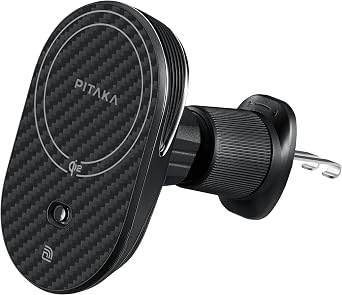 PITAKA Mobile Phone Car Mount with Charging Function Qi2 15W Phone Holder