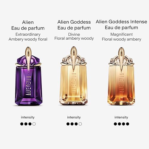 Miniatura 5 de Mugler Alien Goddess Intense - Eau de Parfum - Perfume para mujer - Floral y amaderado - Con bergamota, jazmín y vainilla - Fragancia de larga