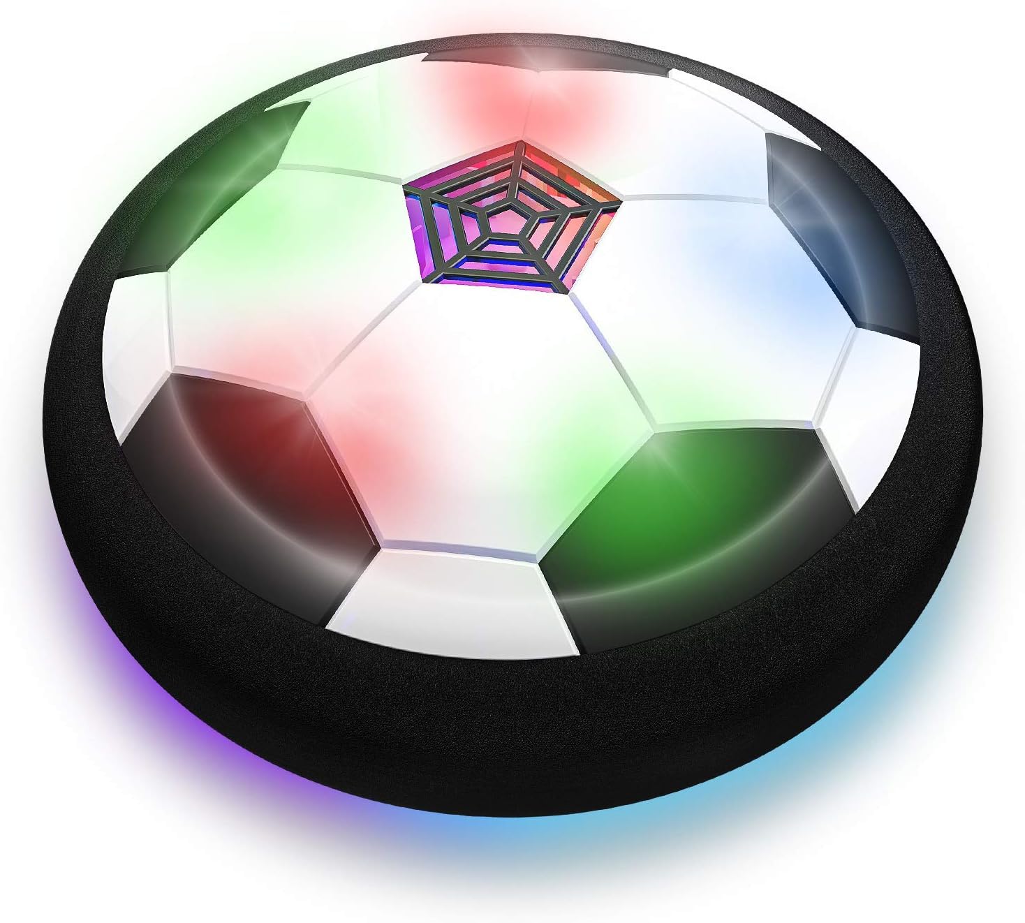 Tisany LED Hover Soccer Ball - Air Power Training Ball Playing Football Indoor Outdoor Game - Birthday Gifts for Kids, Age 3 4 5 6 7 8-12 Year Old Boys - Soccer (B0DDZ7VKYH) Amazon Price History, Amazon Price Tracker