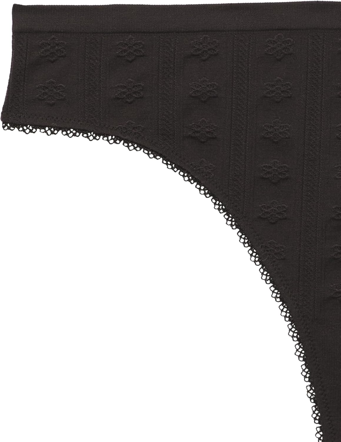florence by mills womens Seamless Pointelle Thong Underwear - Image 3