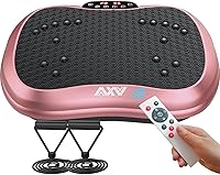 Vista 10 de AXV Vibration Plate Exercise Machine Whole Body Workout Power Vibrate Fitness Platform Vibrating Machine Exercise Board for Weight Loss Shaping