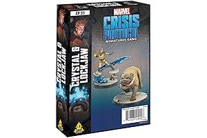 Marvel Crisis Protocol: Crystal & Lockjaw Character Pack: Unleash the Inhumans' Power on the Tabletop