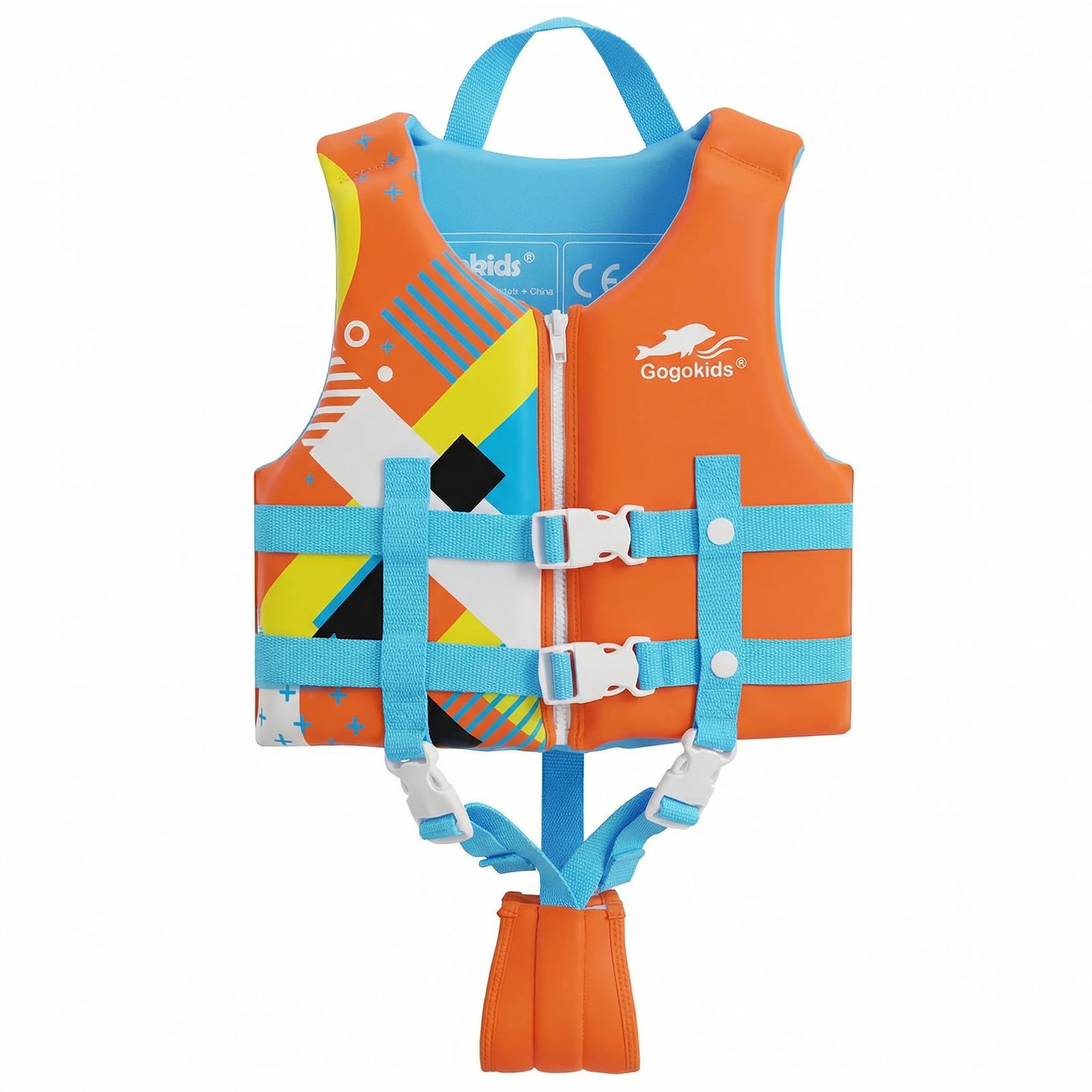 Gogokids Kinder Schwimmweste Float Jacket – Kleinkind Badeanzug Assist Bademode Schwimmtraining Auftrieb Badeweste Neopren SchwimmwesteN für 2–9 Jahre 15-35kg