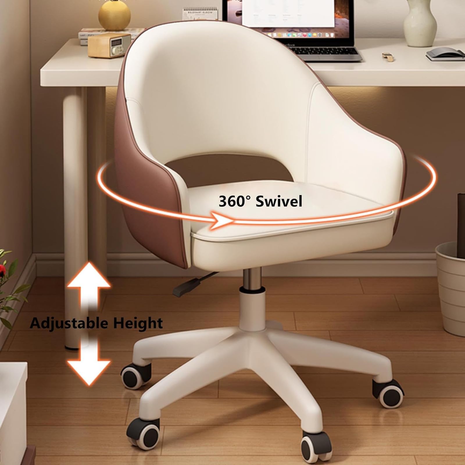 新品おしゃれデスクチェア 360度回転 Amazon.co.jp: デスクチェア オフィスチェア 360度回転 スツール