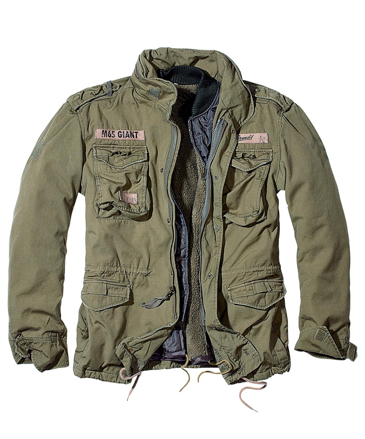 Coozo Men's Olive M65 Giant Jacket - 2XL