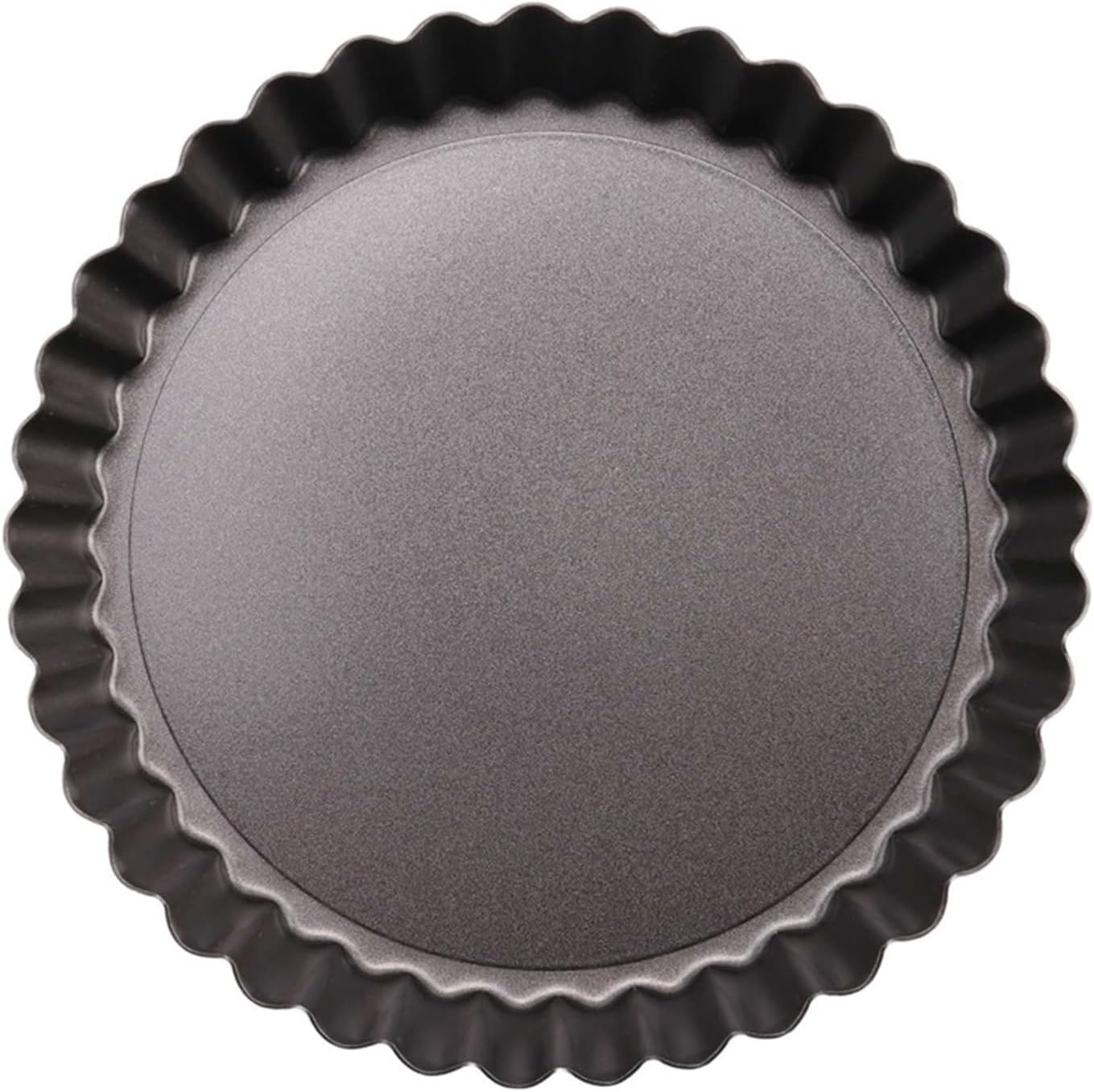 Non-Stick Pie Dish,Round Quiche Tart Pan,Pizza Plate With Removable Loose Bottom,Bakeware(14/20/24Cm)