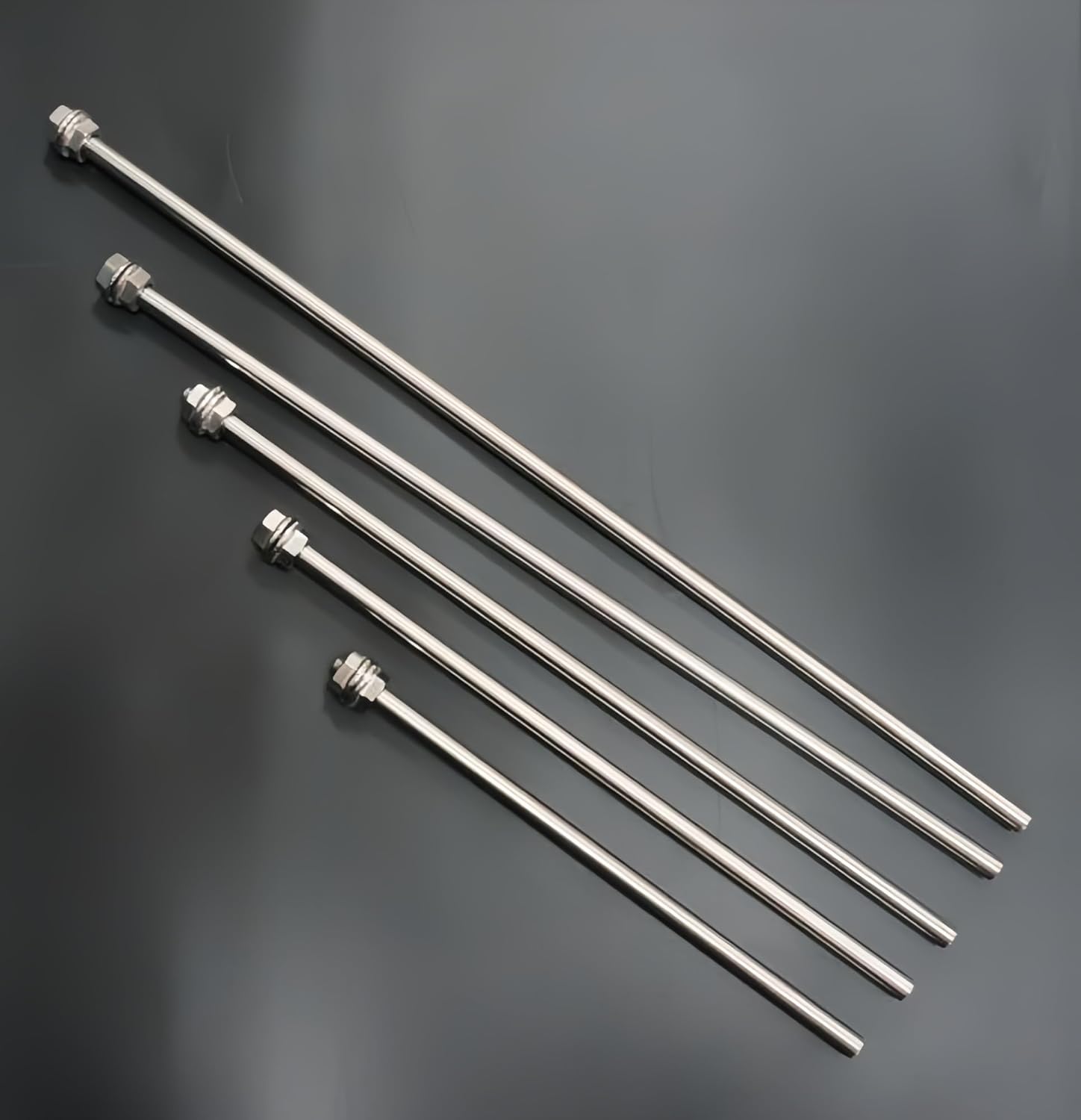 1Pc Stainless Steel Stirring Rod, Suitable for Laboratory Stirring and Dispersion Equipment(8x300mm)