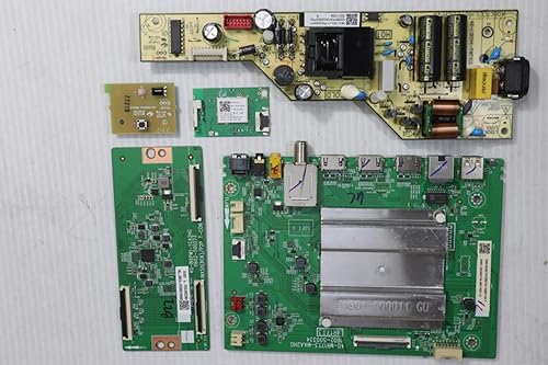 Kit de reparación de televisión para TCL 43S431 con placa principal de TV + fuente de alimentación + TCon + cables