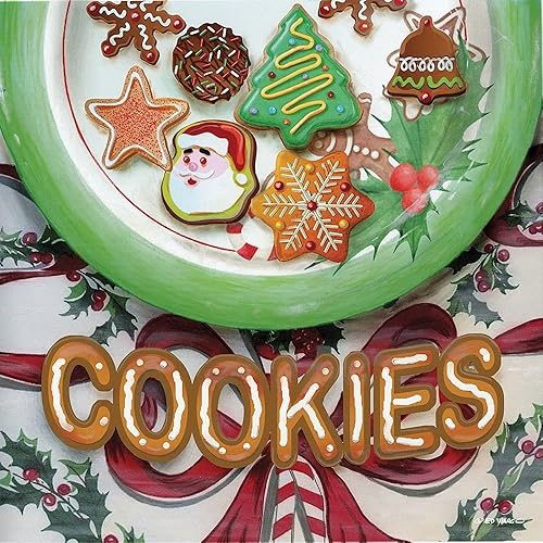 Christmas Cookies By Ed Wargo - 12x12 Art Print Poster