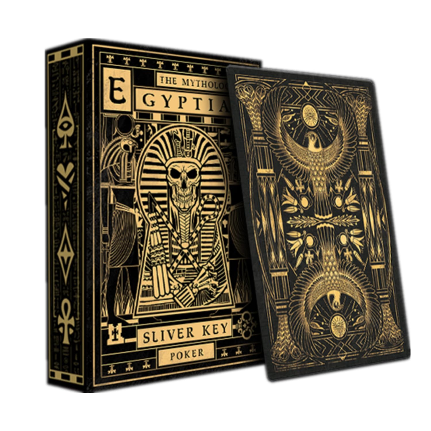 Egyptian Mythology Playing Cards Poker Collection Rare Limited Poker Cards Gift for Men or Women, Great for Magic,Card Games and Party