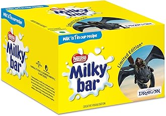 MILKYBAR, Yummy Creamy Treat, Made with Milk, (30 Units x 12.5g / 13.2g), Pack of 2, 750g / 792g, Box (Product Weight May Vary)