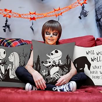キャラクター Nightmare Before Christmas Pillow Case the-nightmare-before-christmas