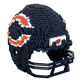 FOCO Baltimore Ravens NFL 3D BRXLZ Puzzle Replica Helmet Set, One Size