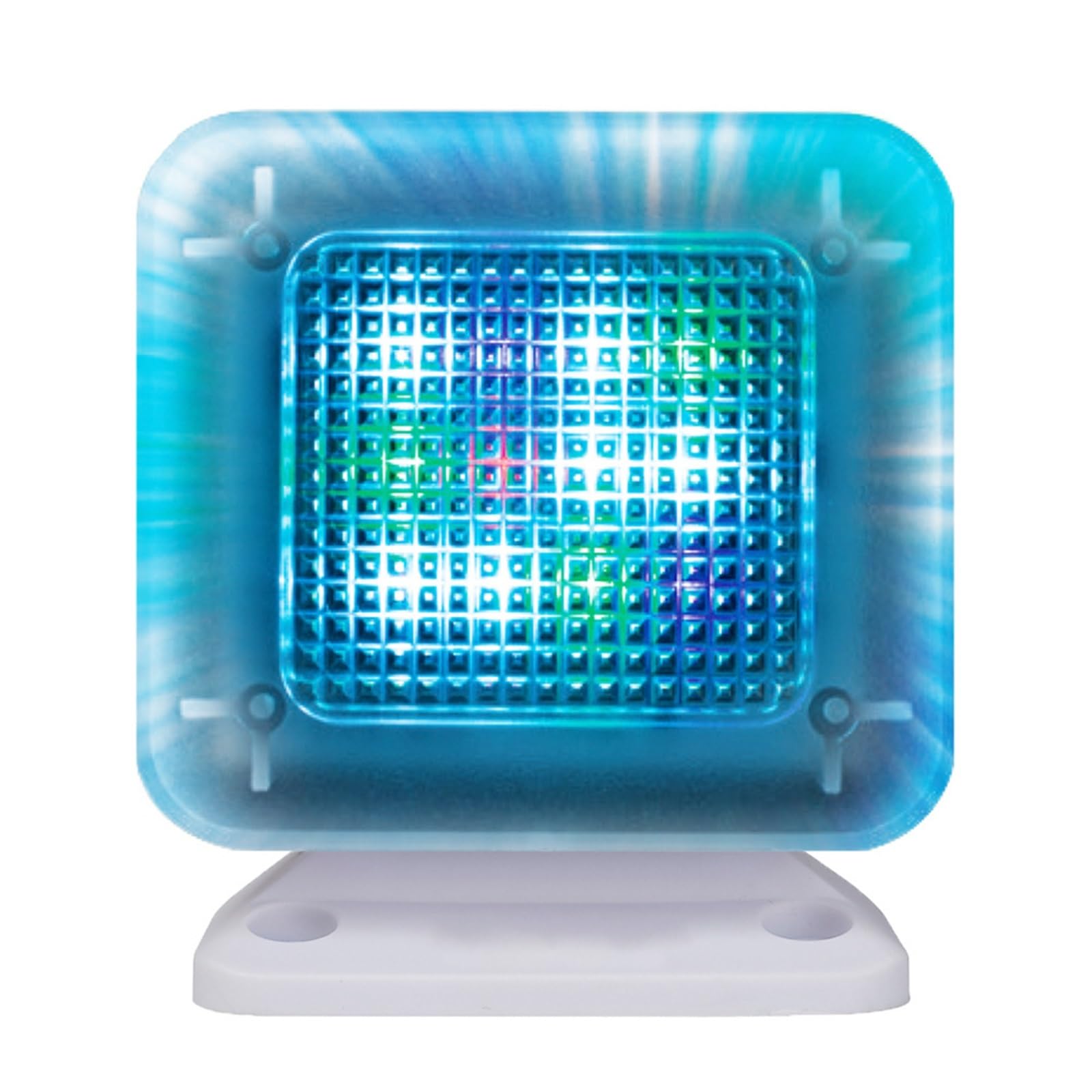 Simulador de TV antirrobo con sensor crepuscular y ángulo regulable para seguridad nocturna