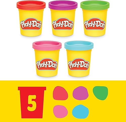 Miniatura 5 de Play-Doh Flower Shop Playset, 27 accesorios de juguete de jardín, artes y manualidades para niños, 3+