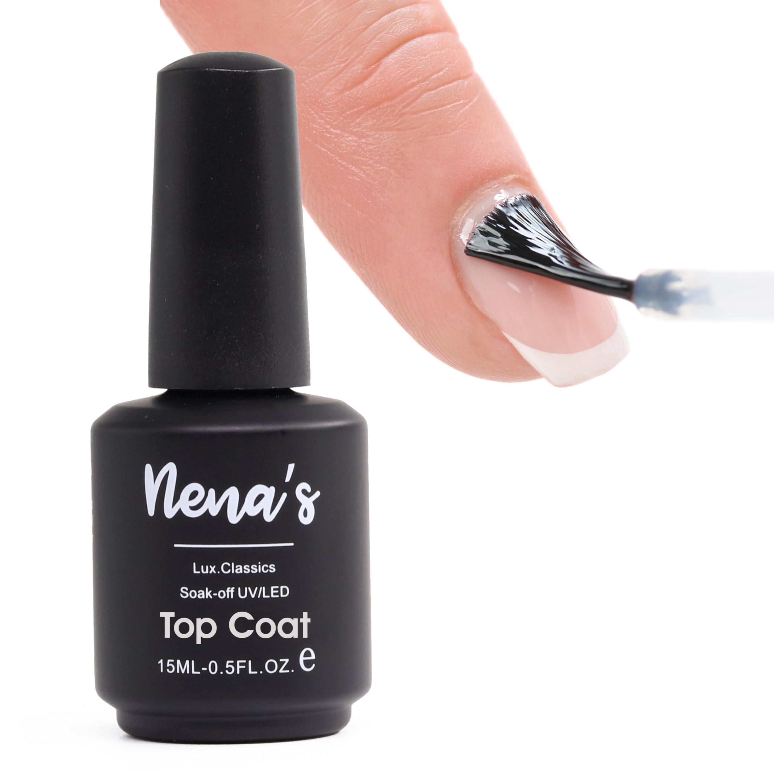 ＼NAIL/NOOO／ Amazon.com: Nena's 15 mL No Wipe Top Coat CRISTAL - High Gloss