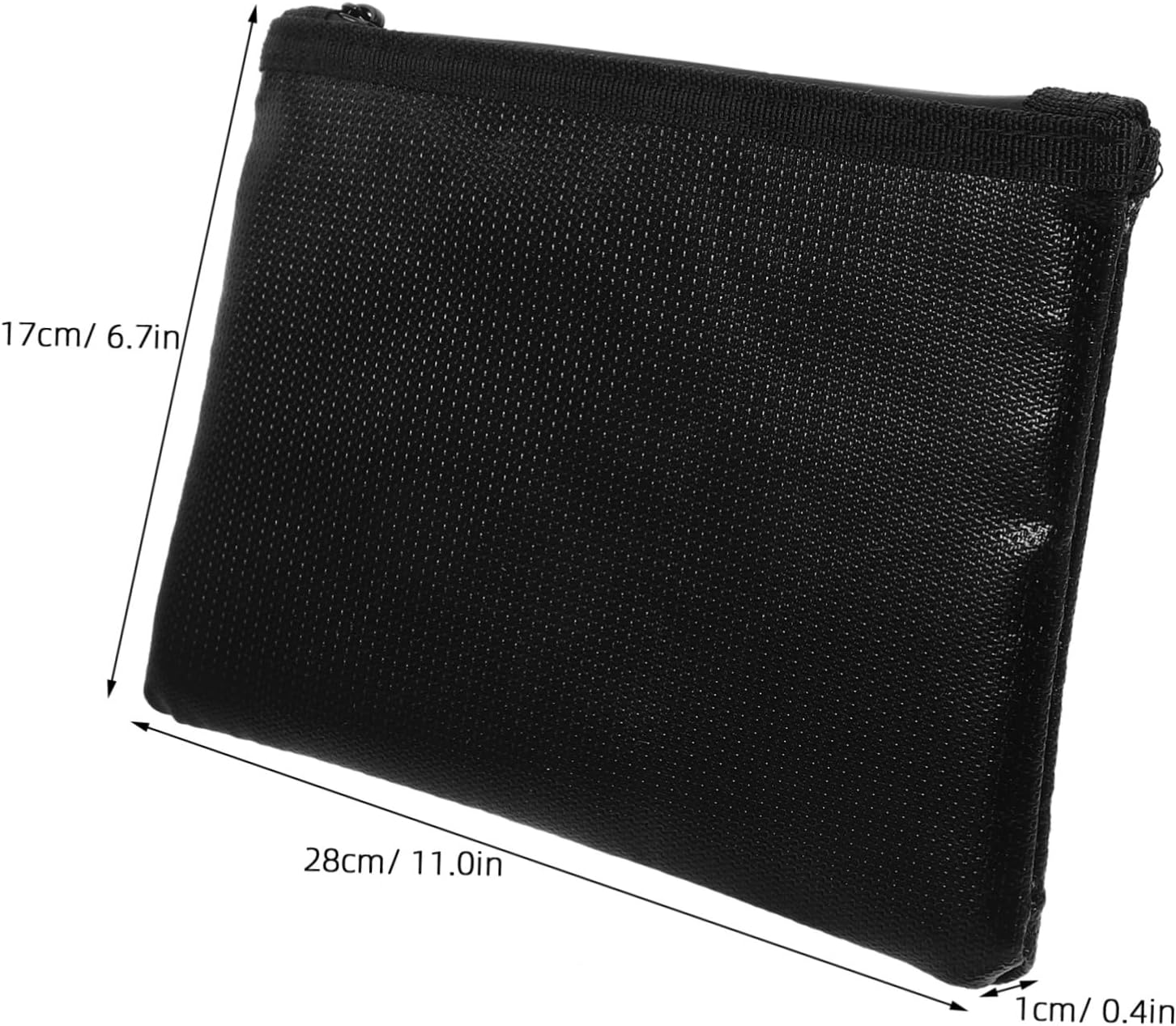1pc Fireproof Document Bag Safe Box Fireproof Pouch for Files Receipts Magazines