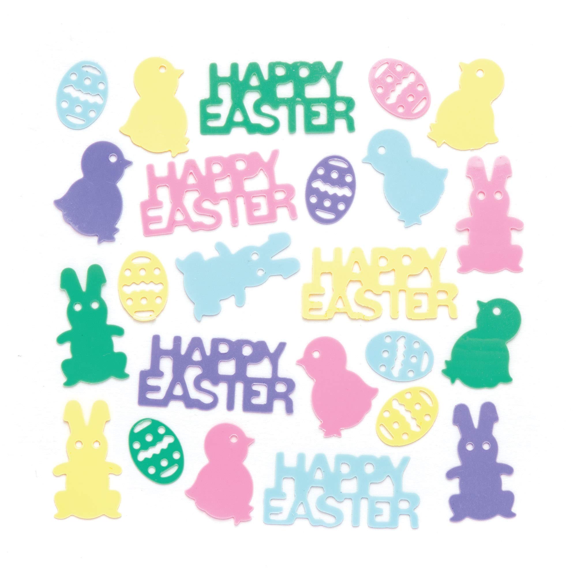 Baker Ross AW230 Easter Sequins (Per pack) Embellishments For Kids Easter Arts and Crafts