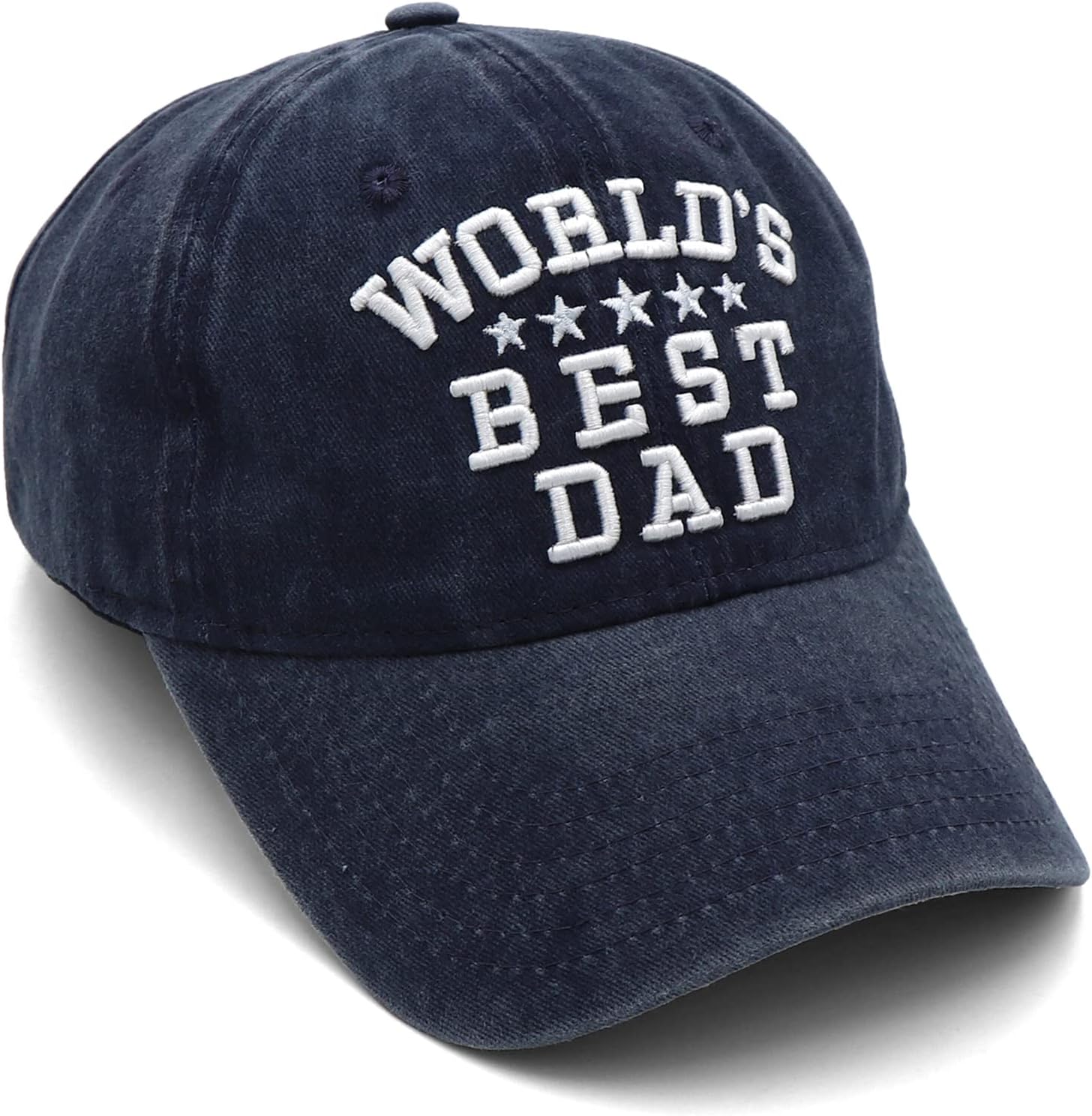 Dad Hats for Men Worlds Best Dad Hat Fathers Day Dad Gifts Baseball Cap Birthday Gifts for Dad Husband Papa from Daughter Son - Image 2
