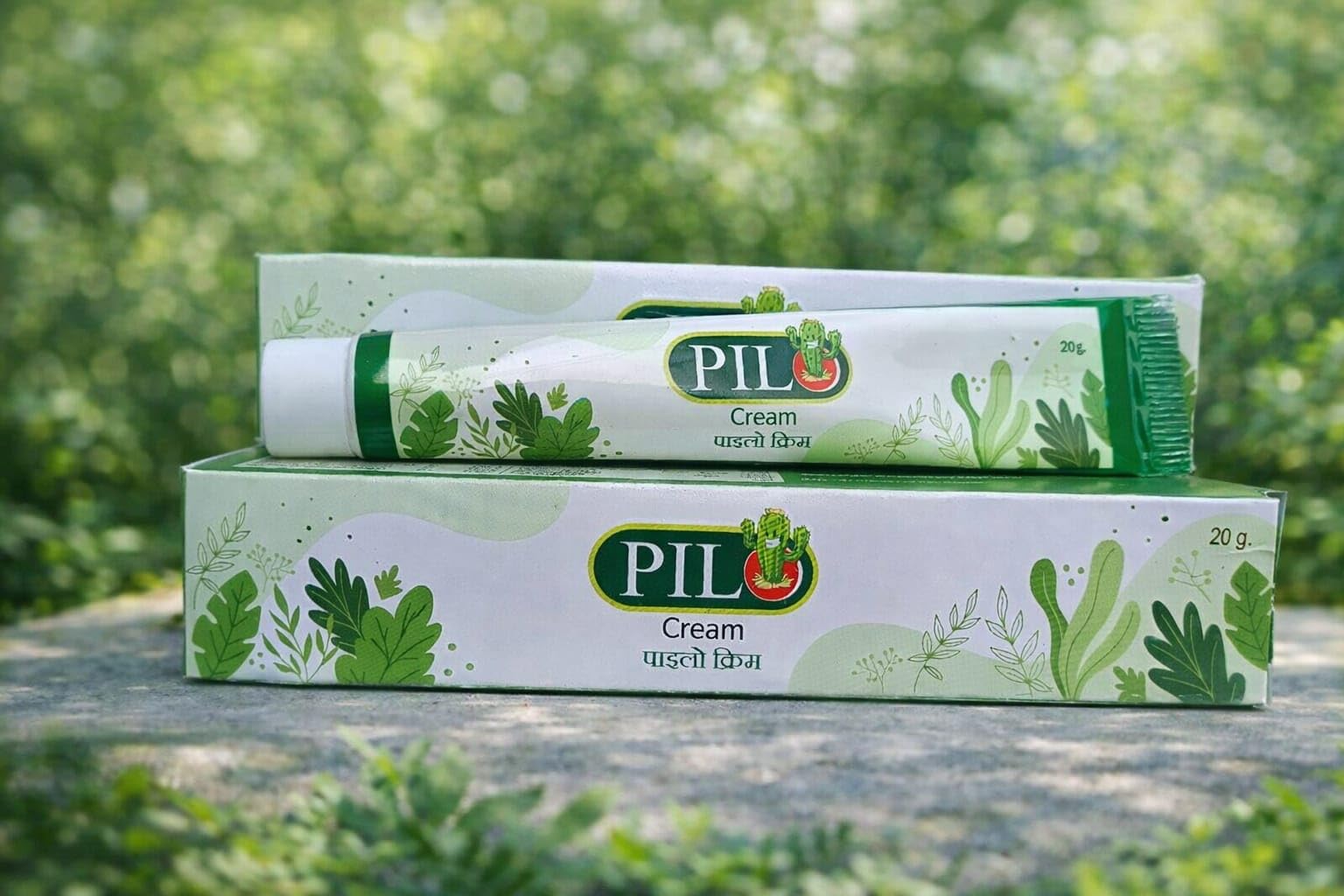 Ayurvedic Pilo Cream 20g for Piles Hemorrhoids Fissure Relief | Herbal Ointment for Pain Itching Burning Swelling | Anal Care Treatment for Men & Women — Amazon image 7