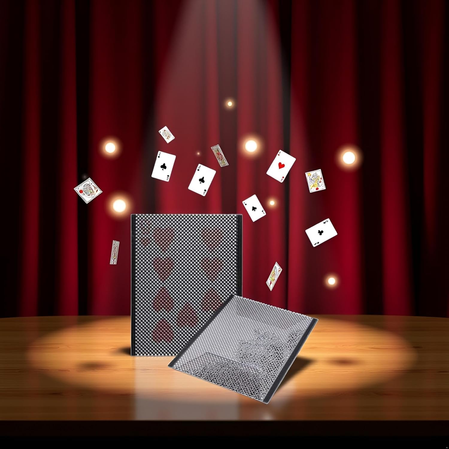 Yxinjy Street Magic Trick Toy Card Vanish Illusion Change Sleeve Close-Up Novelty Street Magic Trick Choose Hidden‚Magic Kits Accessories, Magic Kits & Accessories