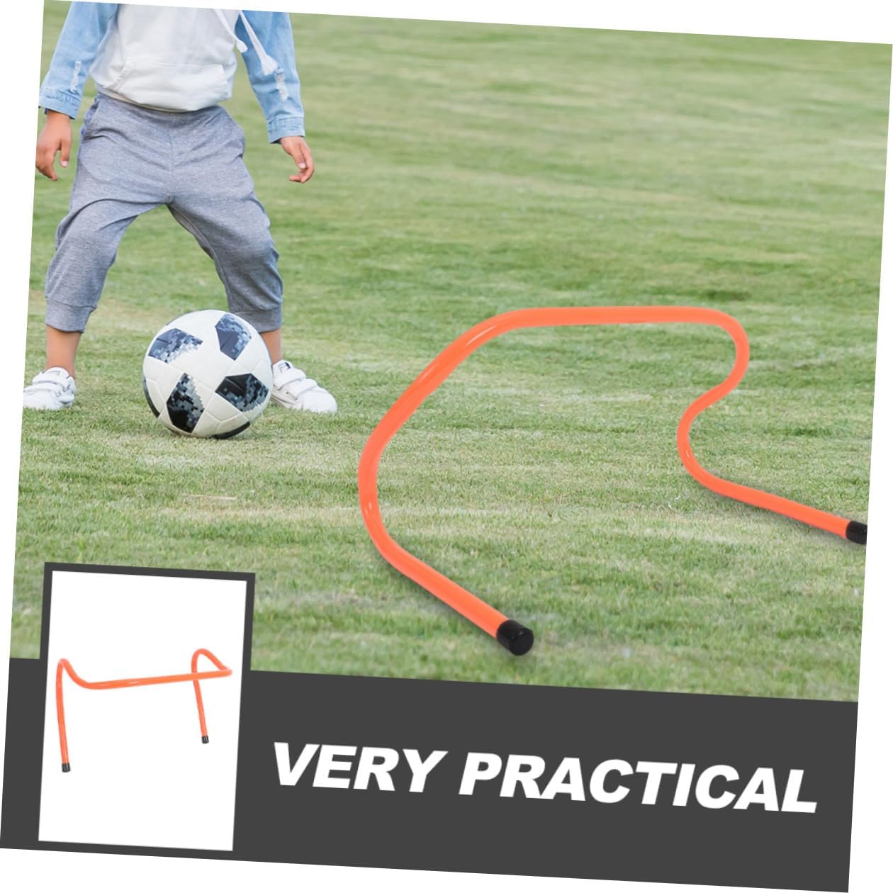 4pcs Plastic Agility Speed Hurdles 15cm for Soccer Football Training Equipment Youth Track Running Drill