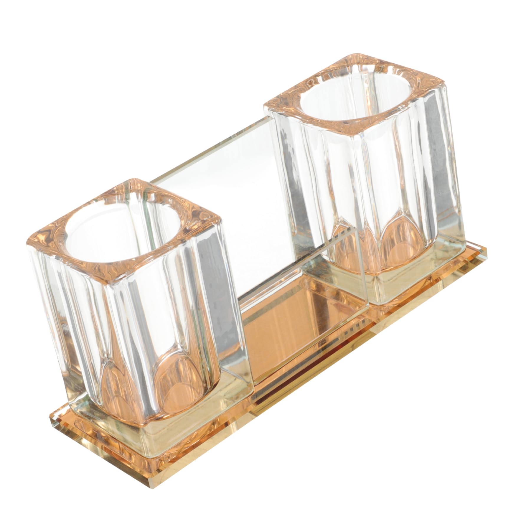 Soporte de Micrófono de Mesa de Acrílico para Almacenamiento | Base Antideslizante, Uso en Broadcasting y Escenarios, Accesorio para Micrófono