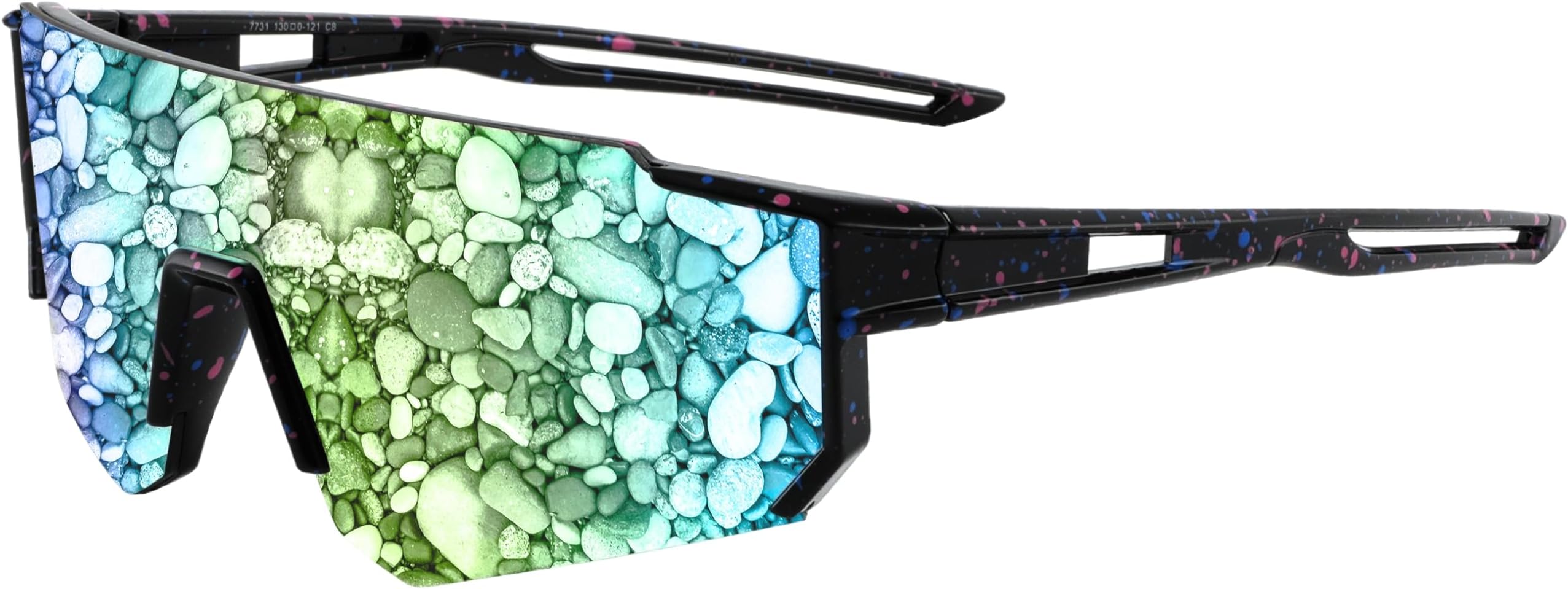 Yogo Vision Kids Sports Sunglasses Youth Lightweight Baseball Sun Glasses UV400 Protection Sport Frame Shades for Boys Girls