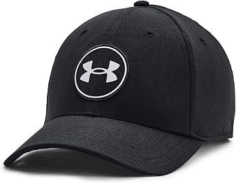 Under Armour Mens UA Vented Golf37 Hat Black as1, Alpha, l, x_l