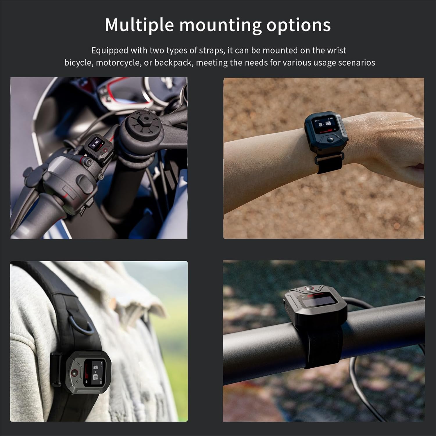 LICHIFIT Bluetooth Remote Controller for GOPRO MAX 2 / Hero 13/12/11/10/9 Series Sports Camera Wireless Smart Bluetooth 5.0 Remote Control Accessories