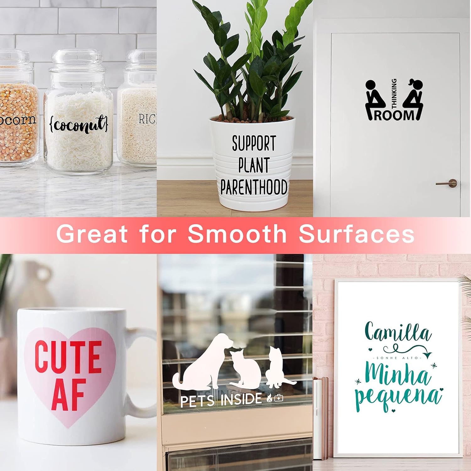 HTVRONT Transfer Tape for Vinyl - 12" X 120 ft w/Red Alignment Grid Transfer Paper for Cricut Adhesive Vinyl, Silhouette Cameo Vinyl Transfer Tape for Vinyl for Decals,Signs, Windows, Stickers