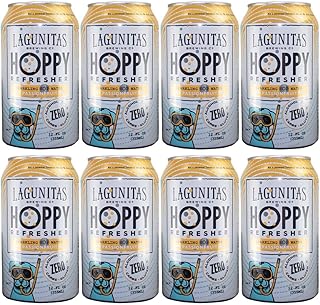 Lagunitas Hoppy Refresher Passionfruit Non-Alcoholic Hop Water Drink | 8PK | Refreshing Alcoholic Brew Substitute | 12oz Cans, 0.0% ABV