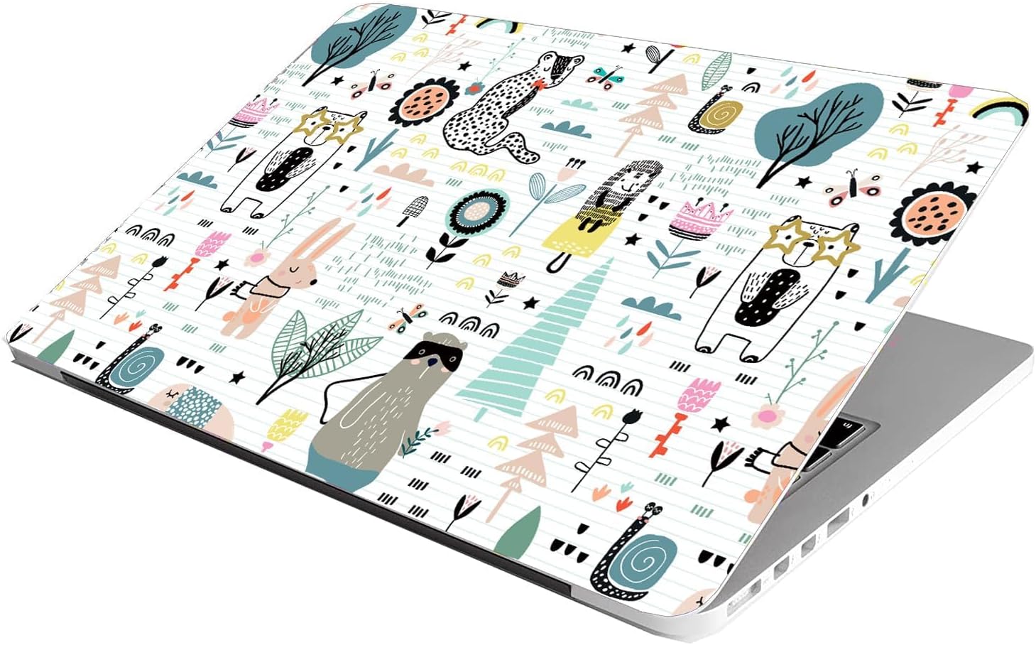 Laptop Skin Stickers HD Quality Sticker for Laptops Upto 15.6" Compatible with Apple/Dell/HP/Lenovo/Acer/Asus/Sony (Dustproof|Waterproof|Scratchproof|Reusable)-Snail 3