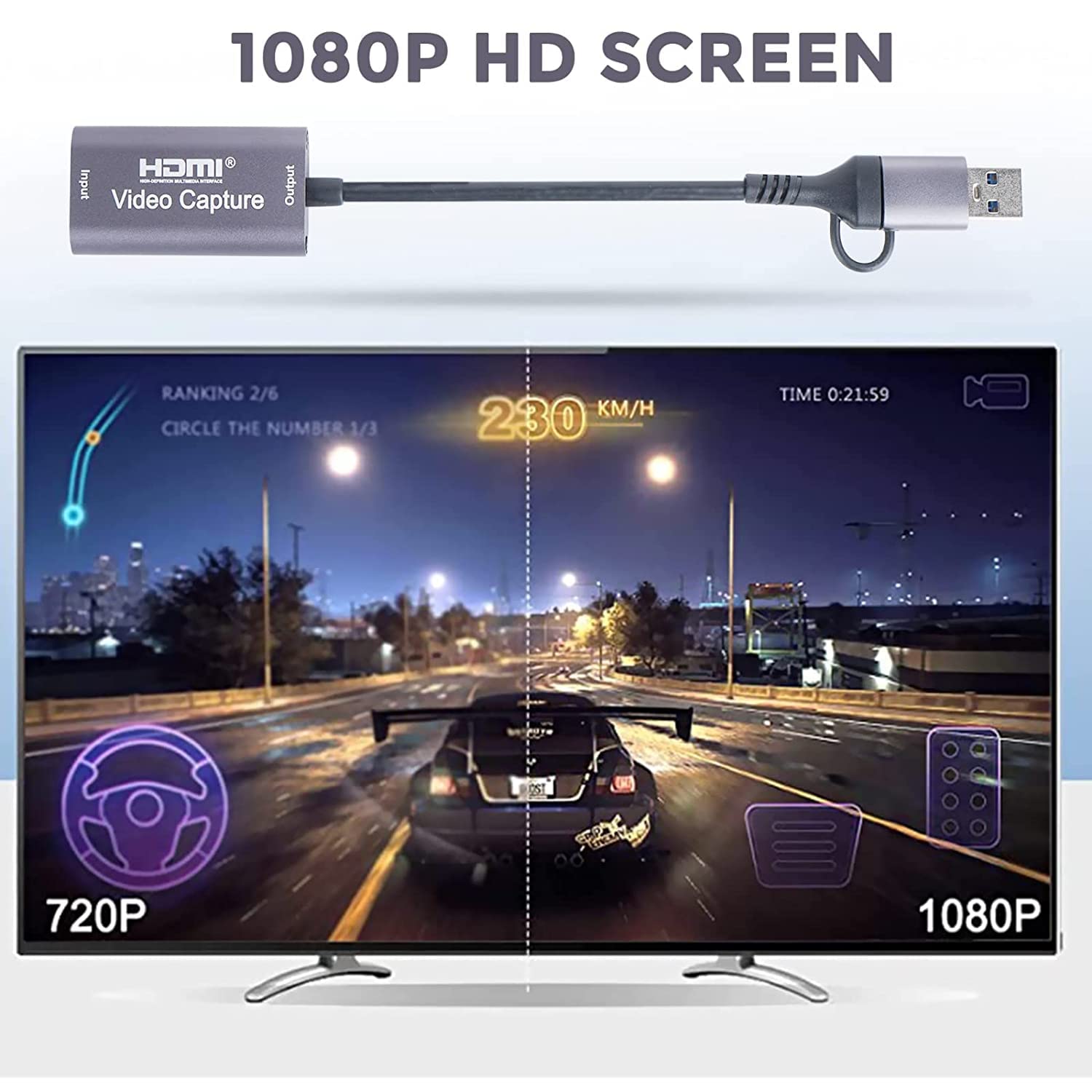 4K Video Capture Card - Stream & Record Gaming -3 4K Video Capture Card - Stream & Record Gaming -3