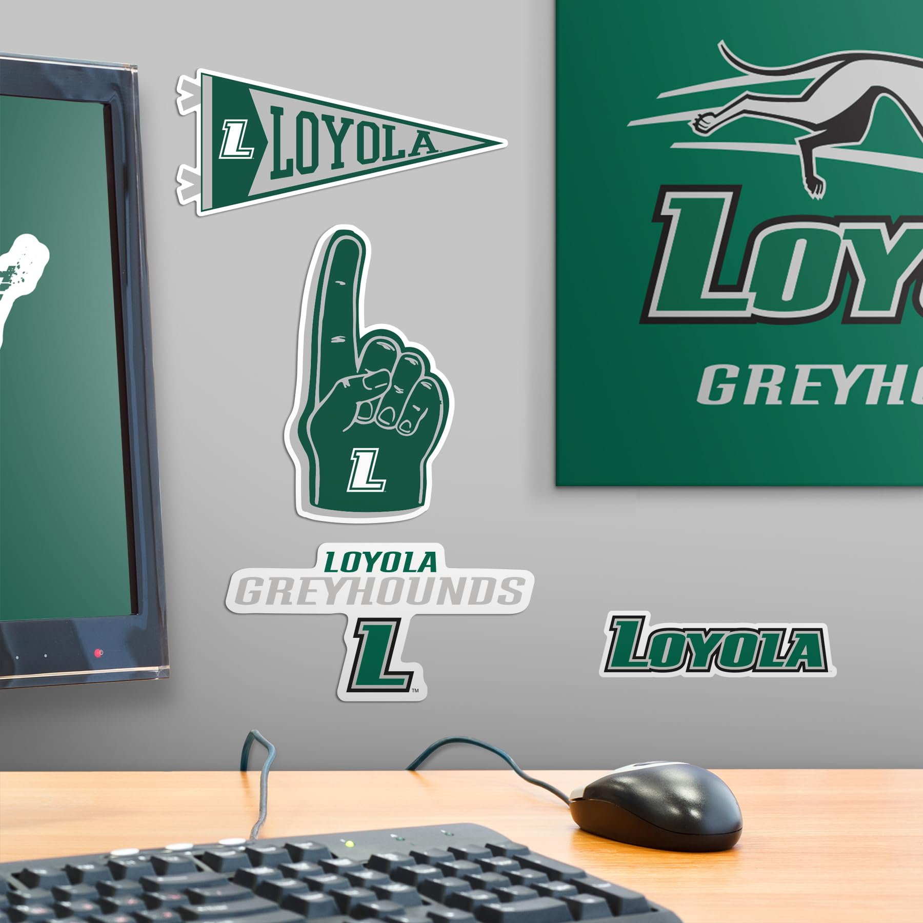 Loyola Maryland University Sticker Sheet - Vinyl Decals For Laptop, Water Bottle, Car, 8.5x11 Full Sheet - View #12