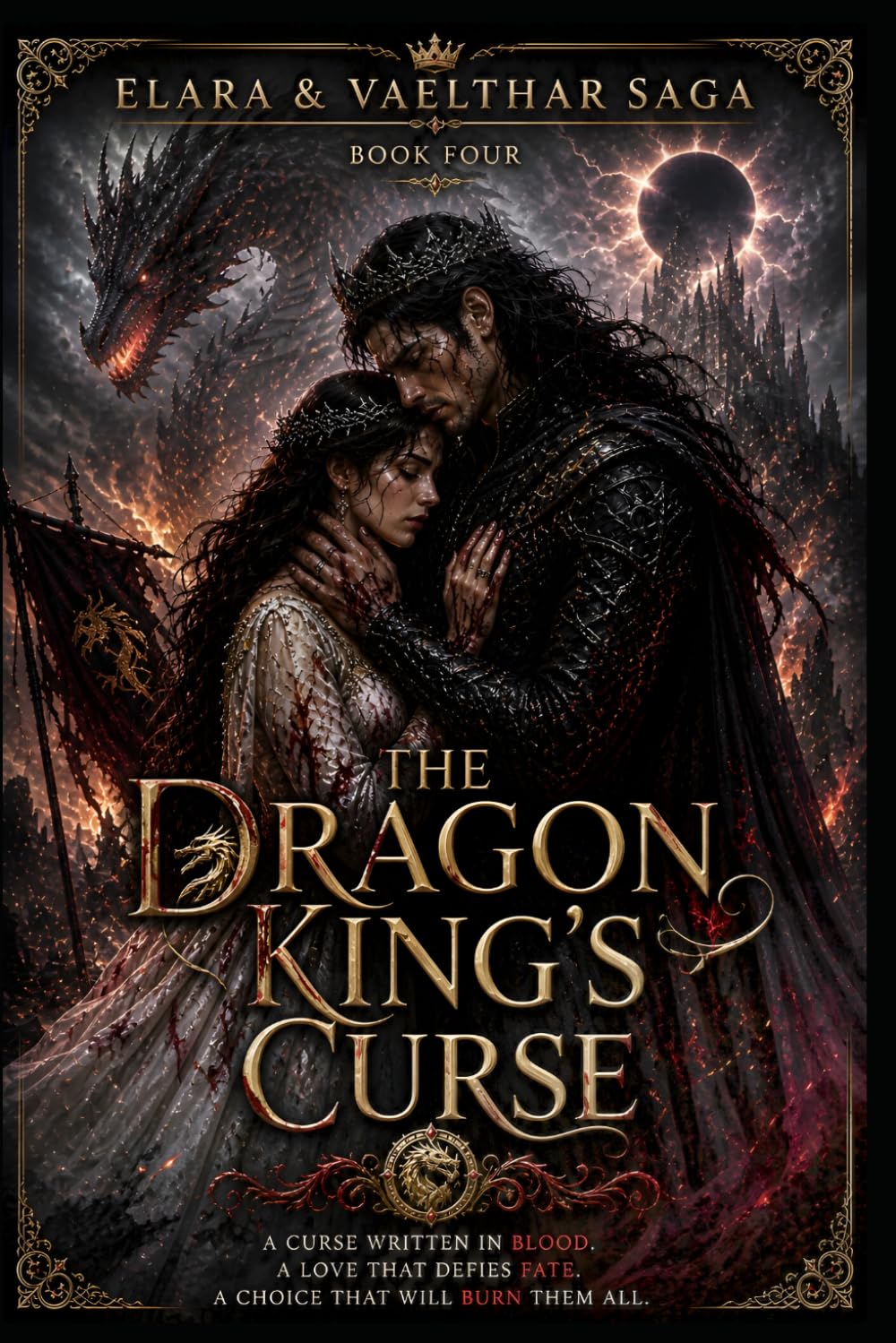 The Dragon King’s Curse, Final Book: A Dark Epic Romantasy of Ancient Dragons, Cursed Kings, Forbidden Power, and the Final Battle for the Throne (The Elara & Vaelthar Saga Series)