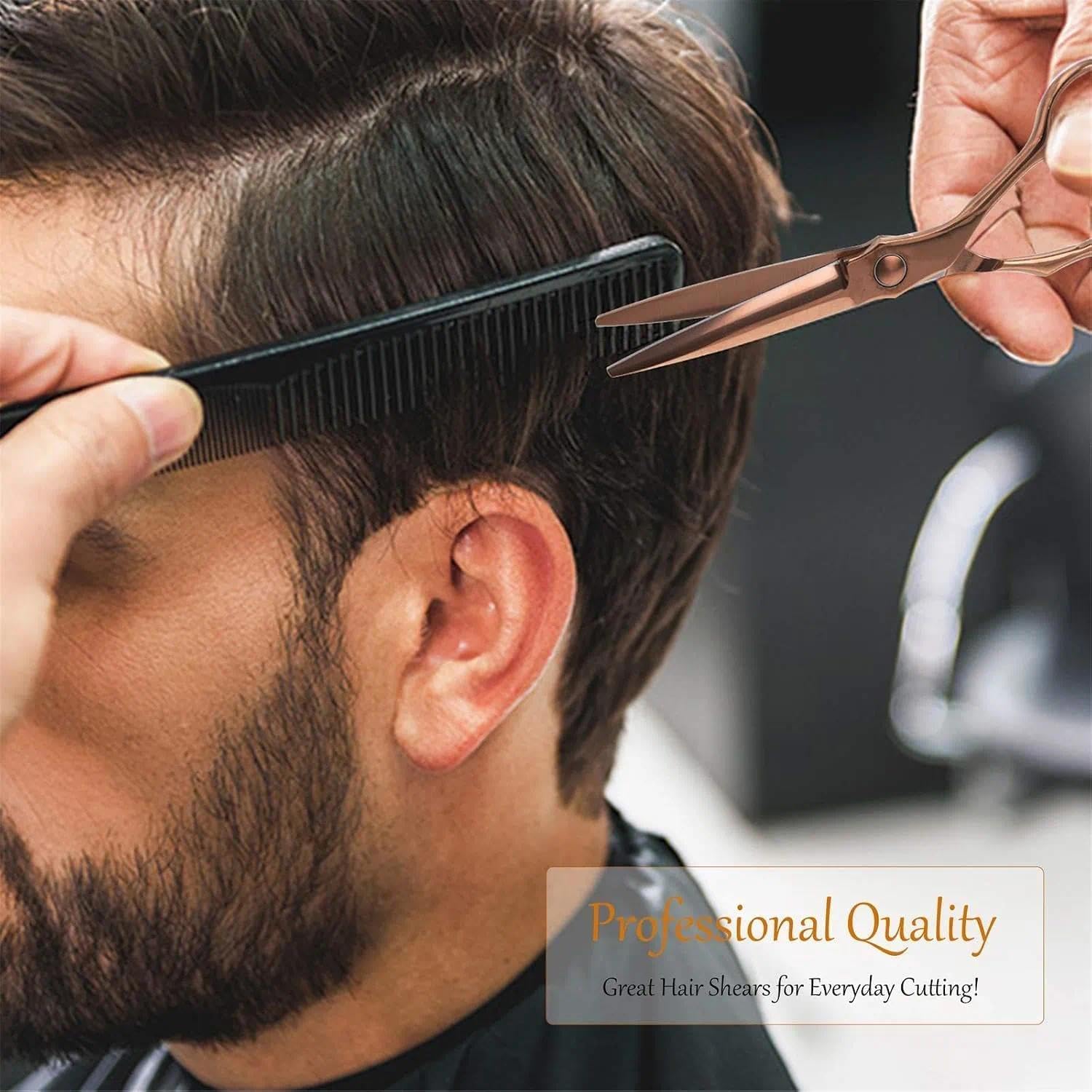 JASON Hair Cutting Scissors Shears - Straight for Woman Man Gift