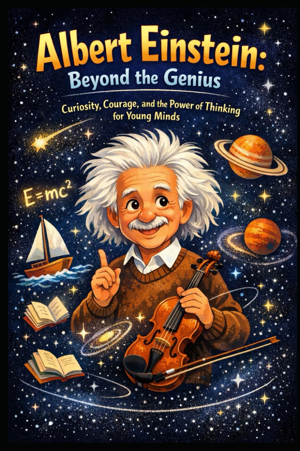 Albert Einstein: Beyond the Genius: Curiosity, Courage, and the Power of Thinking for Young Minds